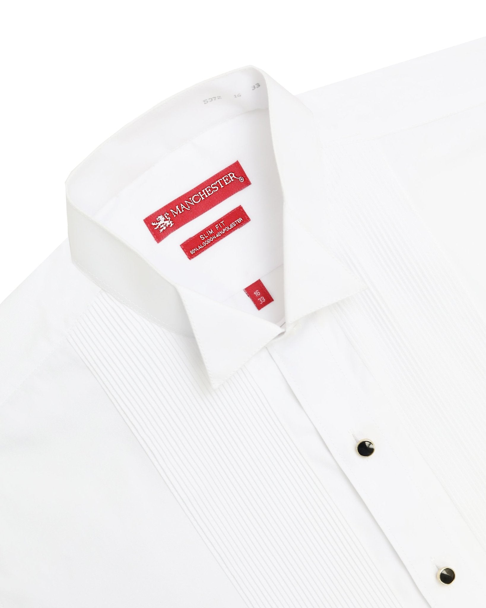 Manchester Camisa Etiqueta Slim Fit Algodón y Poliéster - Manchester