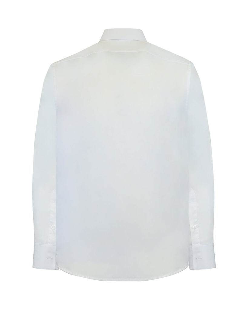 Manchester Camisa Etiqueta Slim Fit Cuello Ajustable Algodón y Poliéster - Manchester