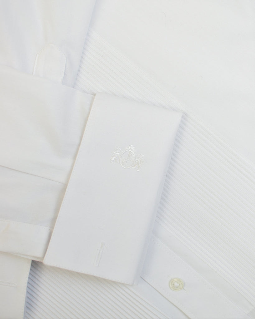 Manchester Camisa Etiqueta Slim Fit Cuello Ajustable Algodón y Poliéster - Manchester