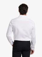 Manchester Camisa Etiqueta Slim Fit Cuello Ajustable Algodón y Poliéster - Manchester
