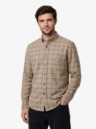 Manchester Camisa Franela en Cuadros Cuello Button Down - Manchester