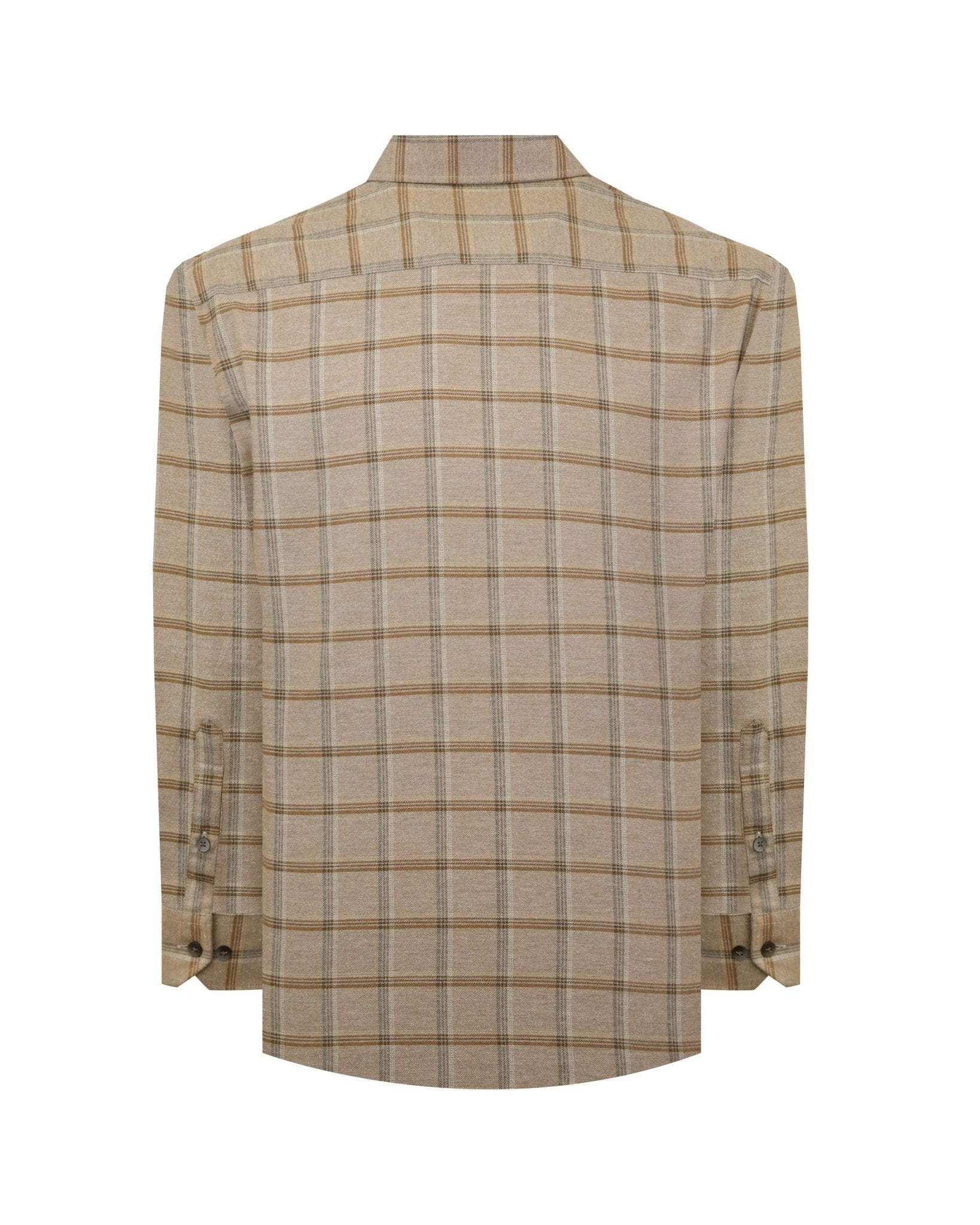 Manchester Camisa Franela en Cuadros Cuello Button Down - Manchester