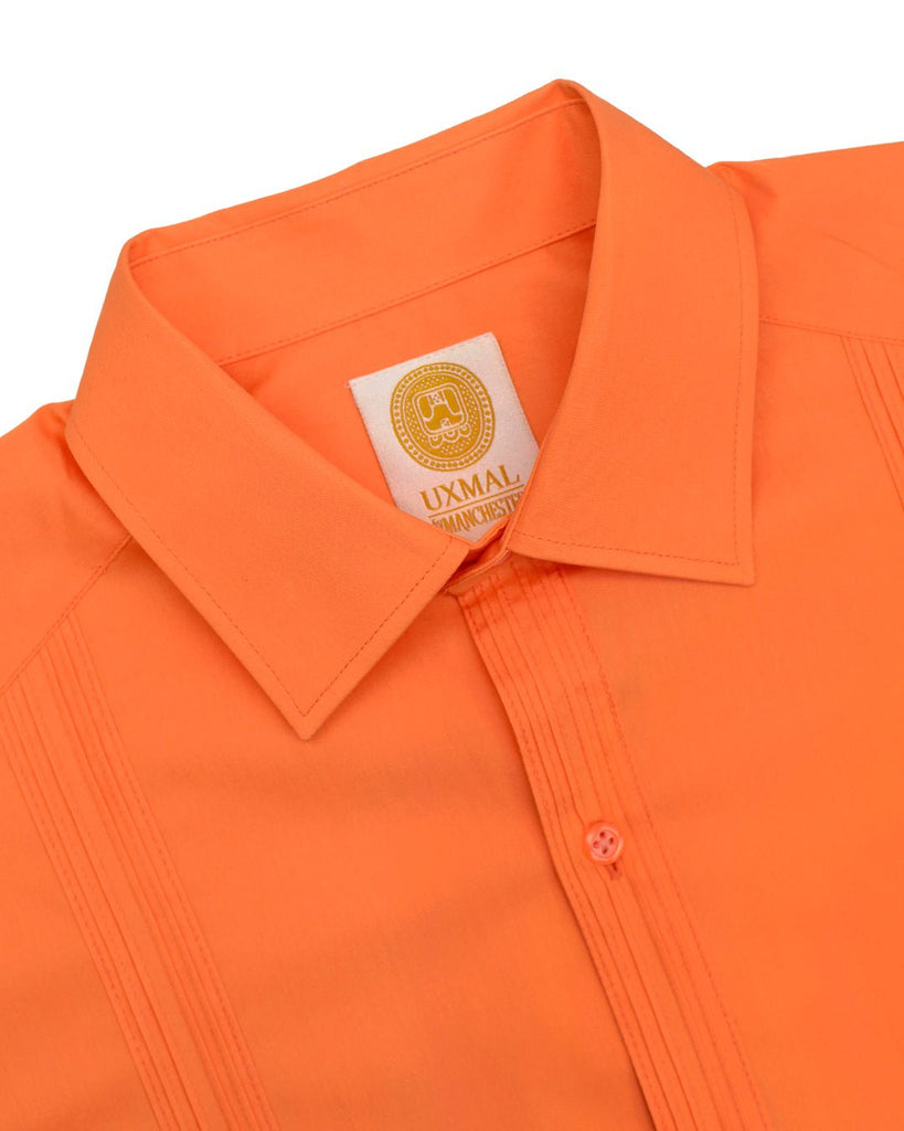 Manchester Camisa Guayabera 100% Algodón - Manga Larga - Manchester