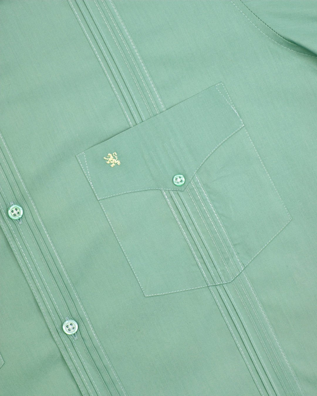 Manchester Camisa Guayabera 100% Algodón - Manga Larga - Manchester