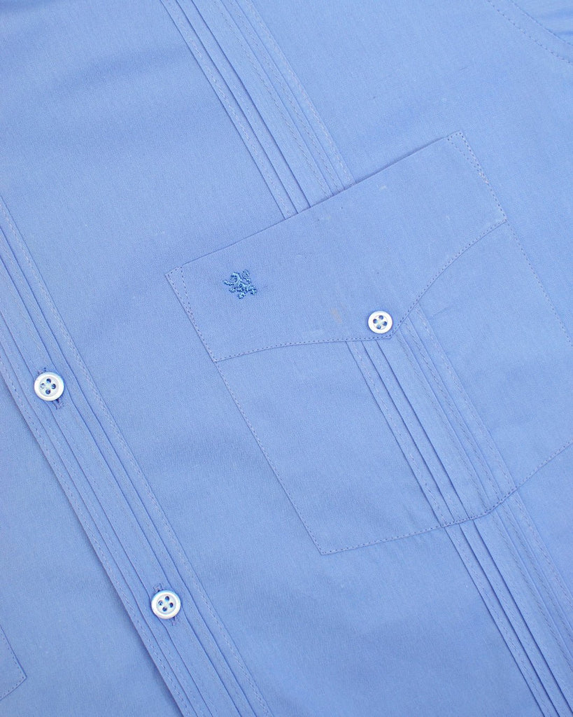 Manchester Camisa Guayabera 100% Algodón - Manga Larga - Manchester