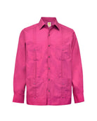 Manchester Camisa Guayabera 100% Algodón - Manga Larga - Manchester