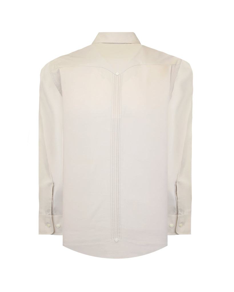 Manchester Camisa Guayabera 100% Algodón - Manga Larga - Manchester