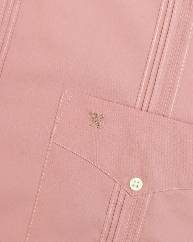 Manchester Camisa Guayabera 100% Algodón - Manga Larga - Manchester