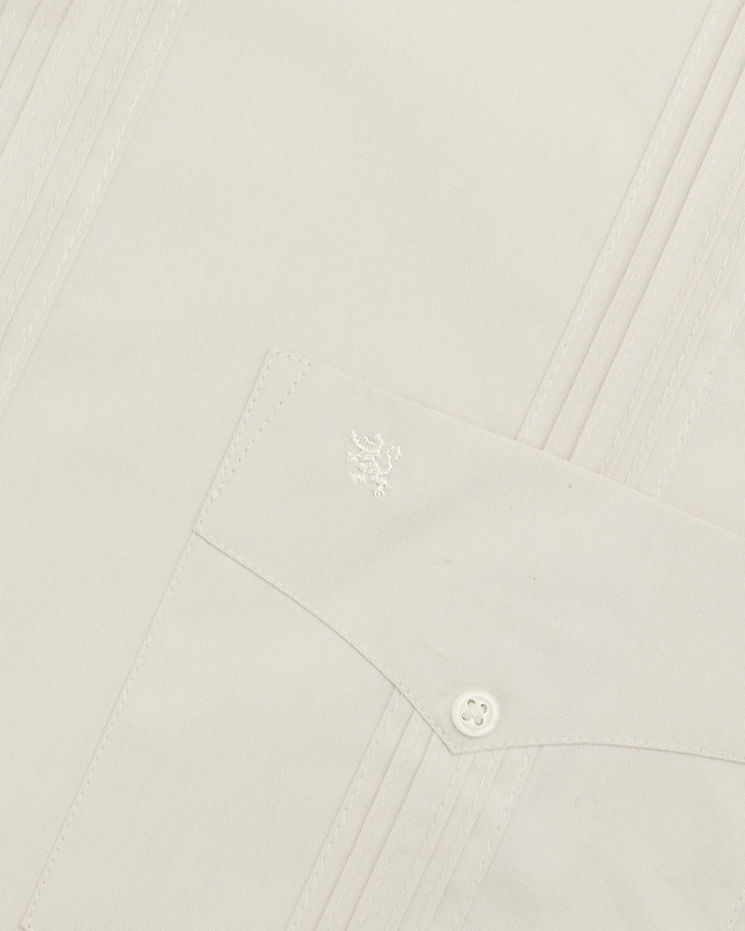 Manchester Camisa Guayabera 100% Algodón - Manga Larga - Manchester