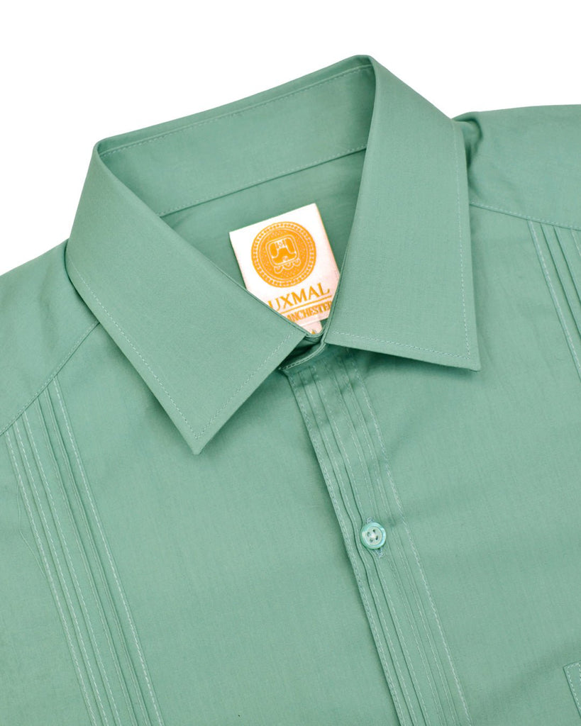 Manchester Camisa Guayabera 100% Algodón - Manga Larga - Manchester