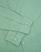 Manchester Camisa Guayabera 100% Algodón - Manga Larga - Manchester
