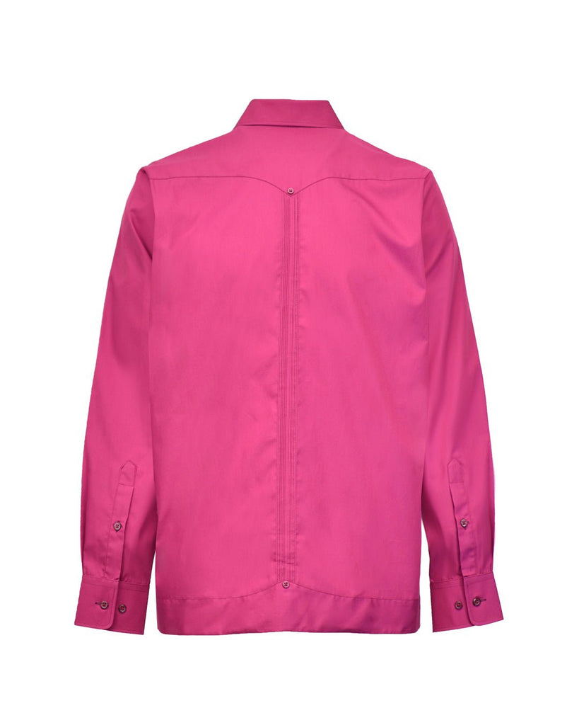 Manchester Camisa Guayabera 100% Algodón - Manga Larga - Manchester