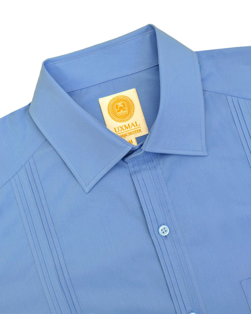 Manchester Camisa Guayabera 100% Algodón - Manga Larga - Manchester