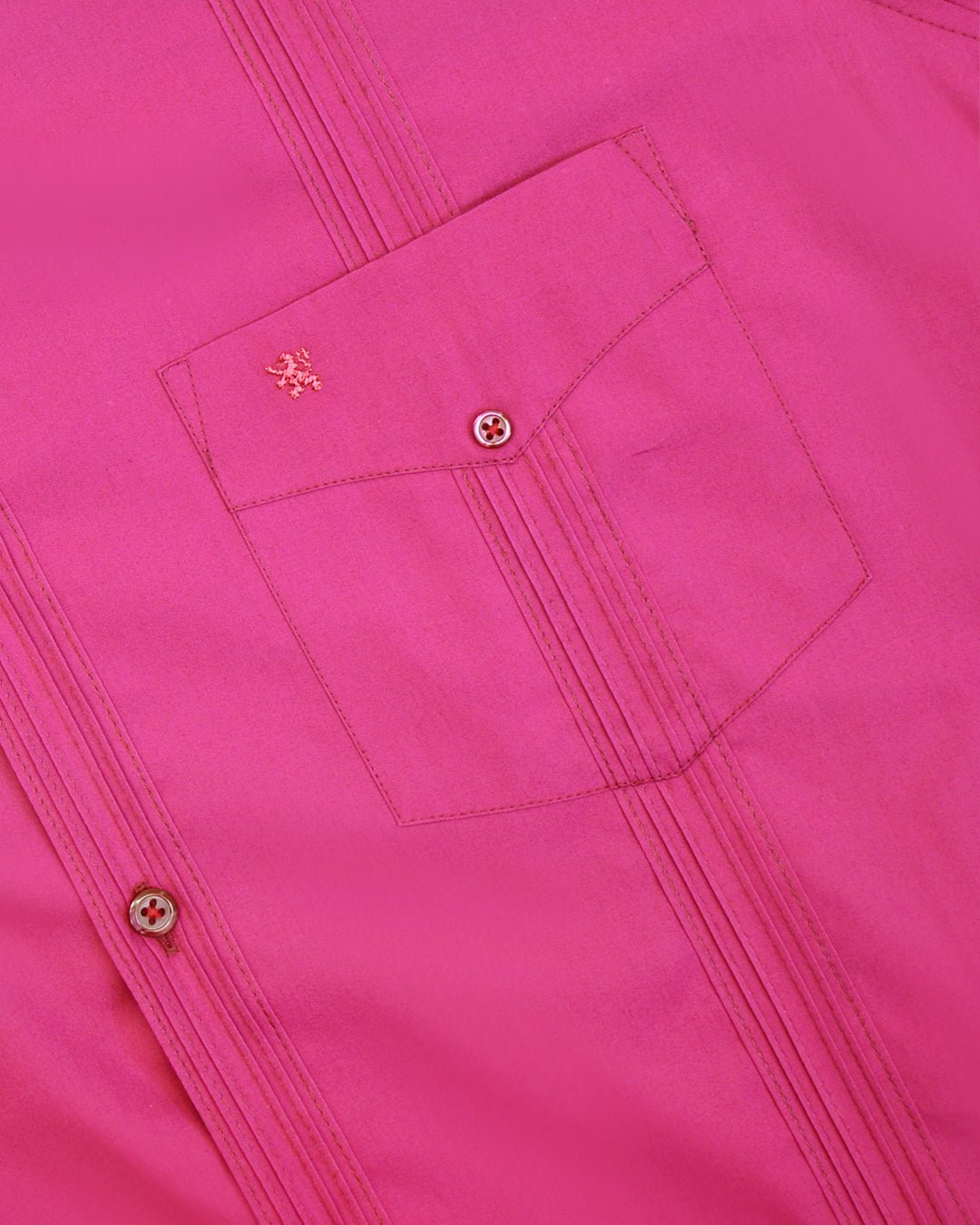 Manchester Camisa Guayabera 100% Algodón - Manga Larga - Manchester