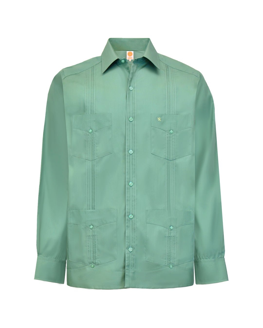 Manchester Camisa Guayabera 100% Algodón - Manga Larga - Manchester