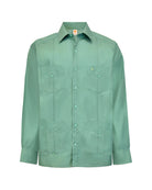 Manchester Camisa Guayabera 100% Algodón - Manga Larga - Manchester