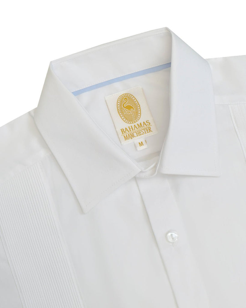 Manchester Camisa Guayabera Algodón y Poliéster - Manga Corta - Manchester