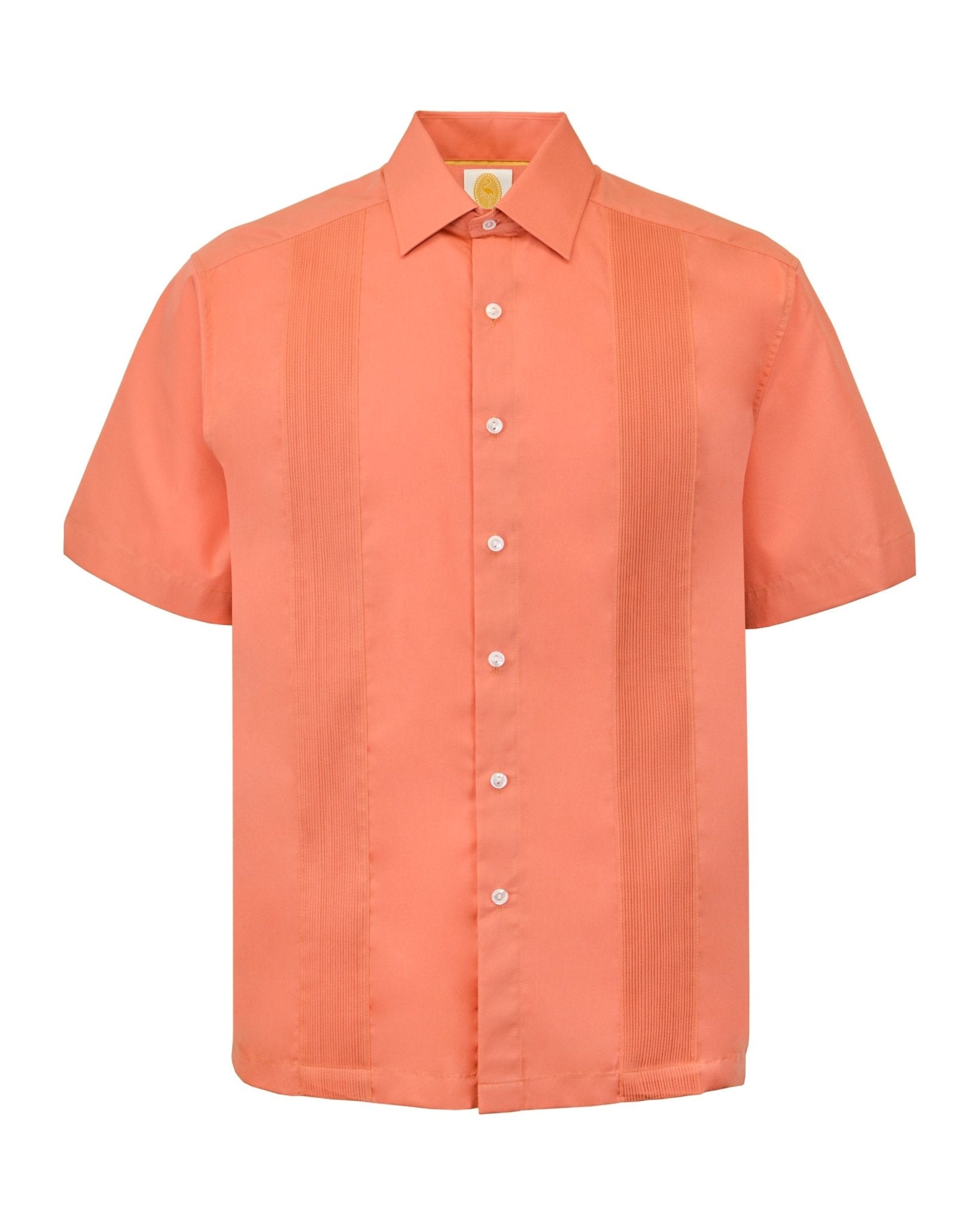 Manchester Camisa Guayabera Algodón y Poliéster - Manga Corta - Manchester