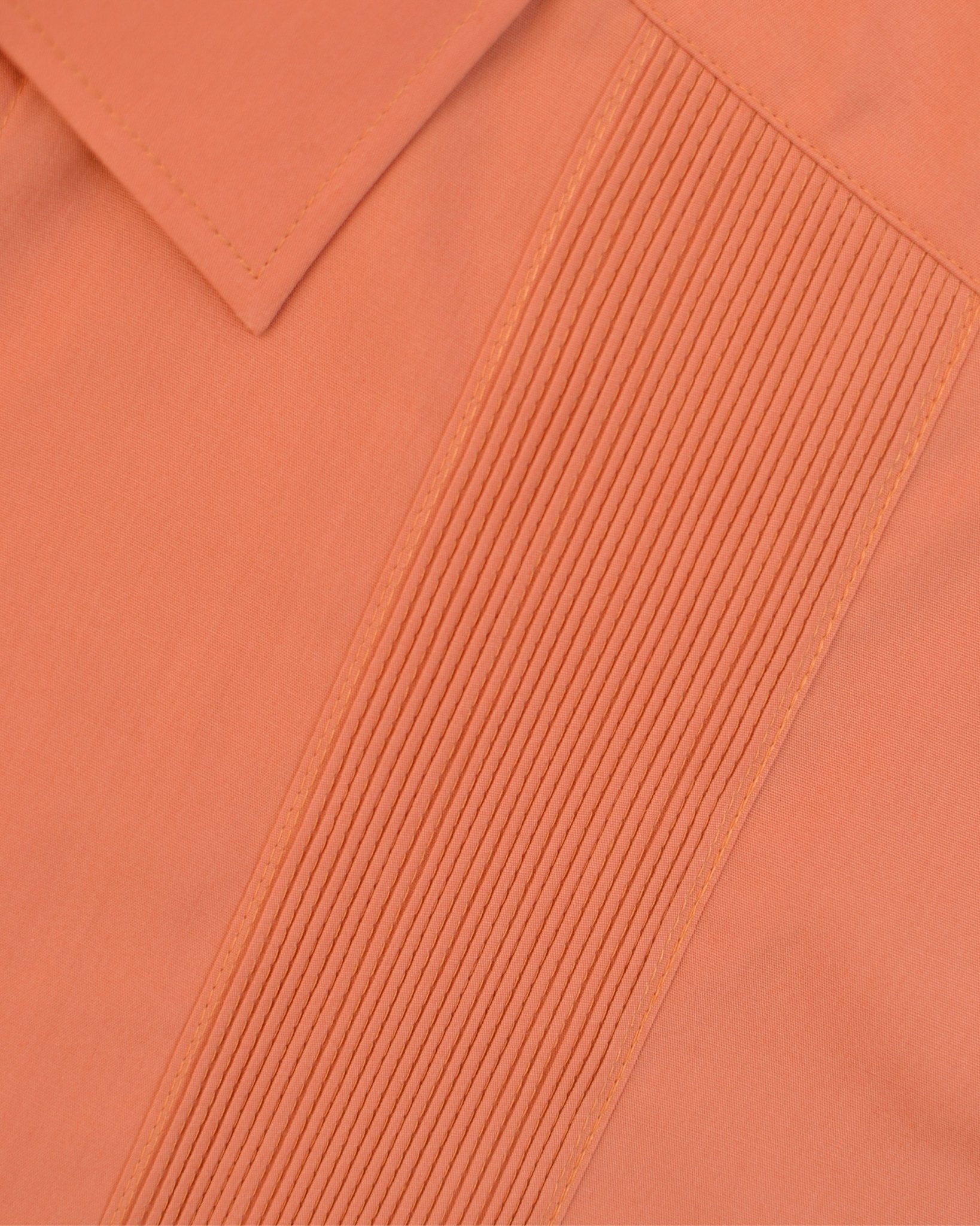 Manchester Camisa Guayabera Algodón y Poliéster - Manga Corta - Manchester