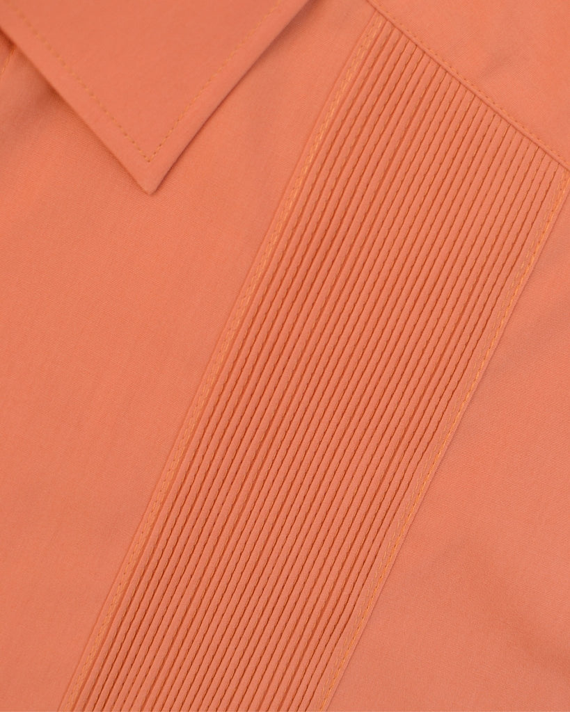 Manchester Camisa Guayabera Algodón y Poliéster - Manga Corta - Manchester