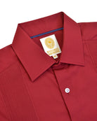 Manchester Camisa Guayabera Algodón y Poliéster - Manga Corta - Manchester