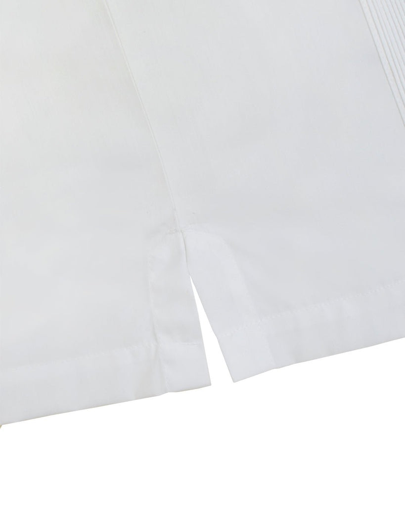 Manchester Camisa Guayabera Algodón y Poliéster - Manga Corta - Manchester