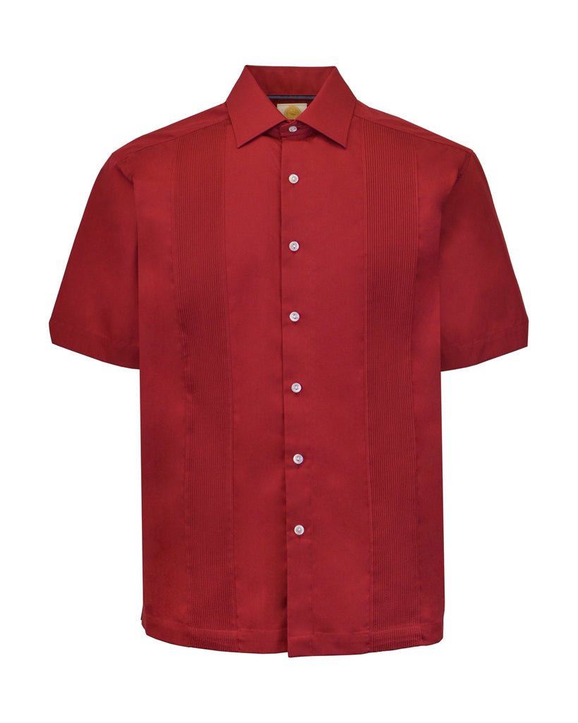 Manchester Camisa Guayabera Algodón y Poliéster - Manga Corta - Manchester