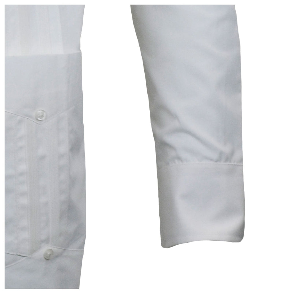 Manchester Camisa Guayabera Lisa 100% Algodón Manga Larga - Manchester