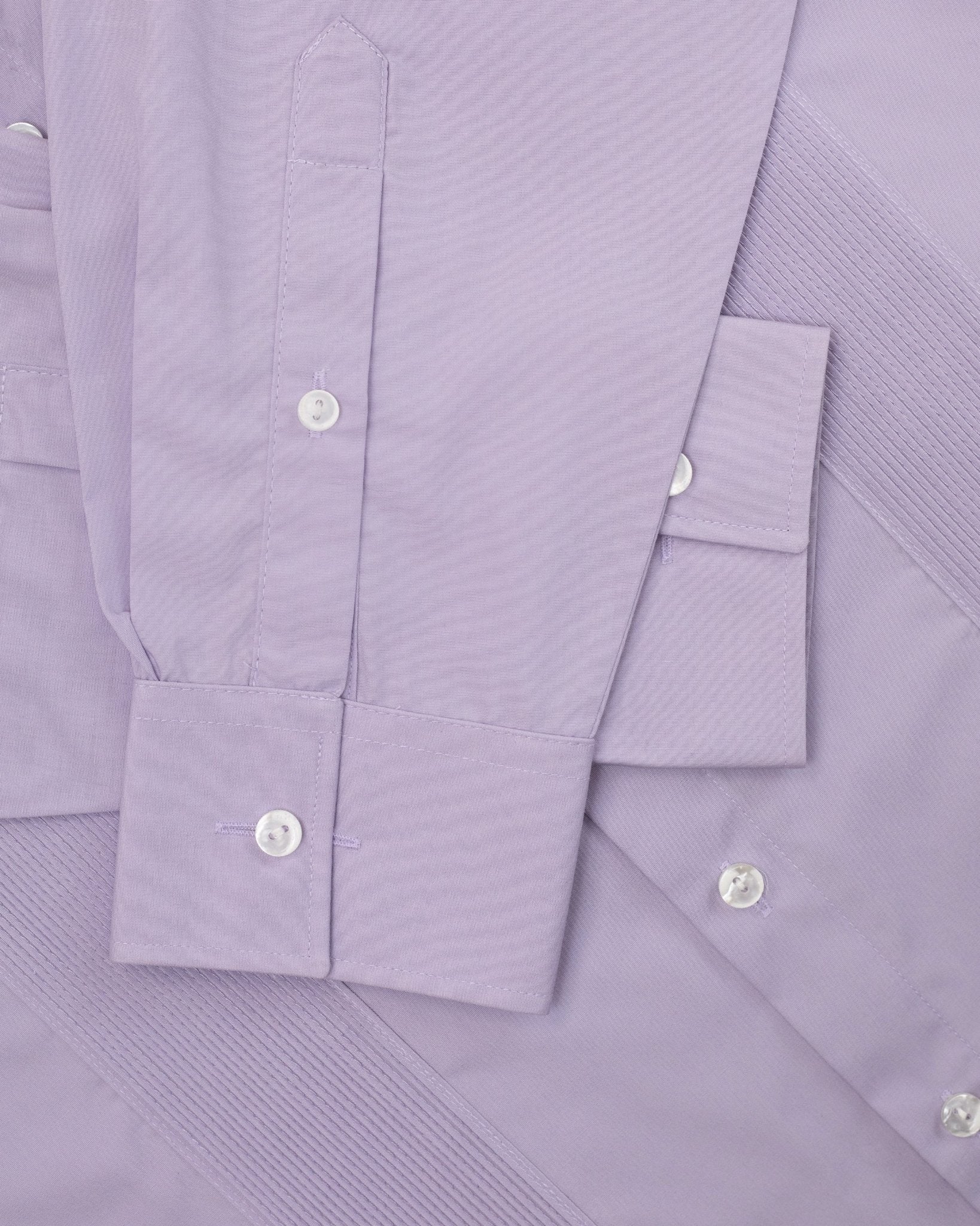 Manchester Camisa Guayabera Sin Bolsas Algodón-Poliéster - Manga Larga - Manchester