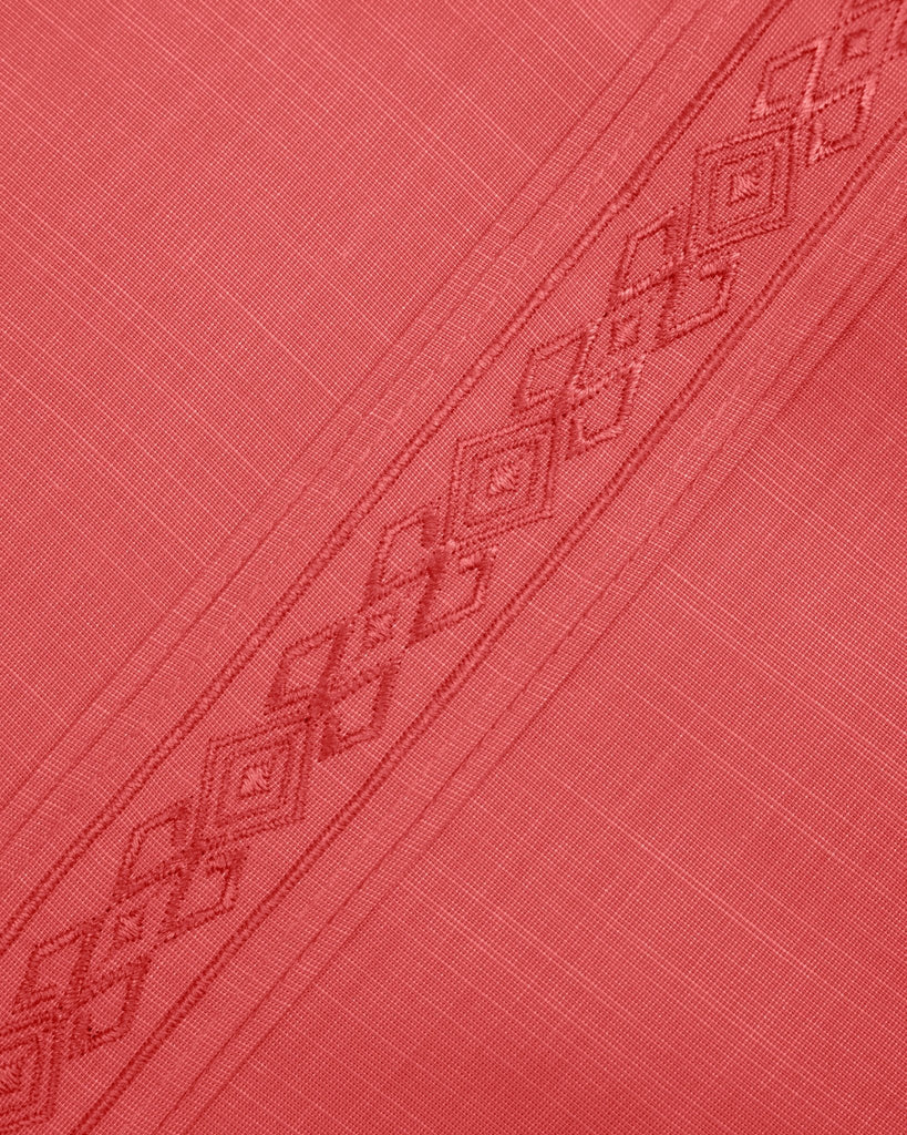 Manchester Camisa Guayabera Slim Fit Poliéster y Algodón Manga Corta - Manchester