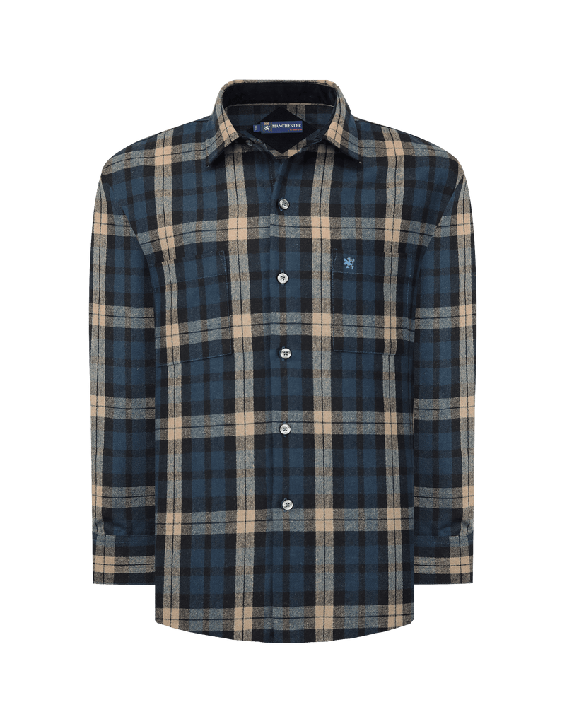 Manchester Camisa Lana en Cuadros - Manchester