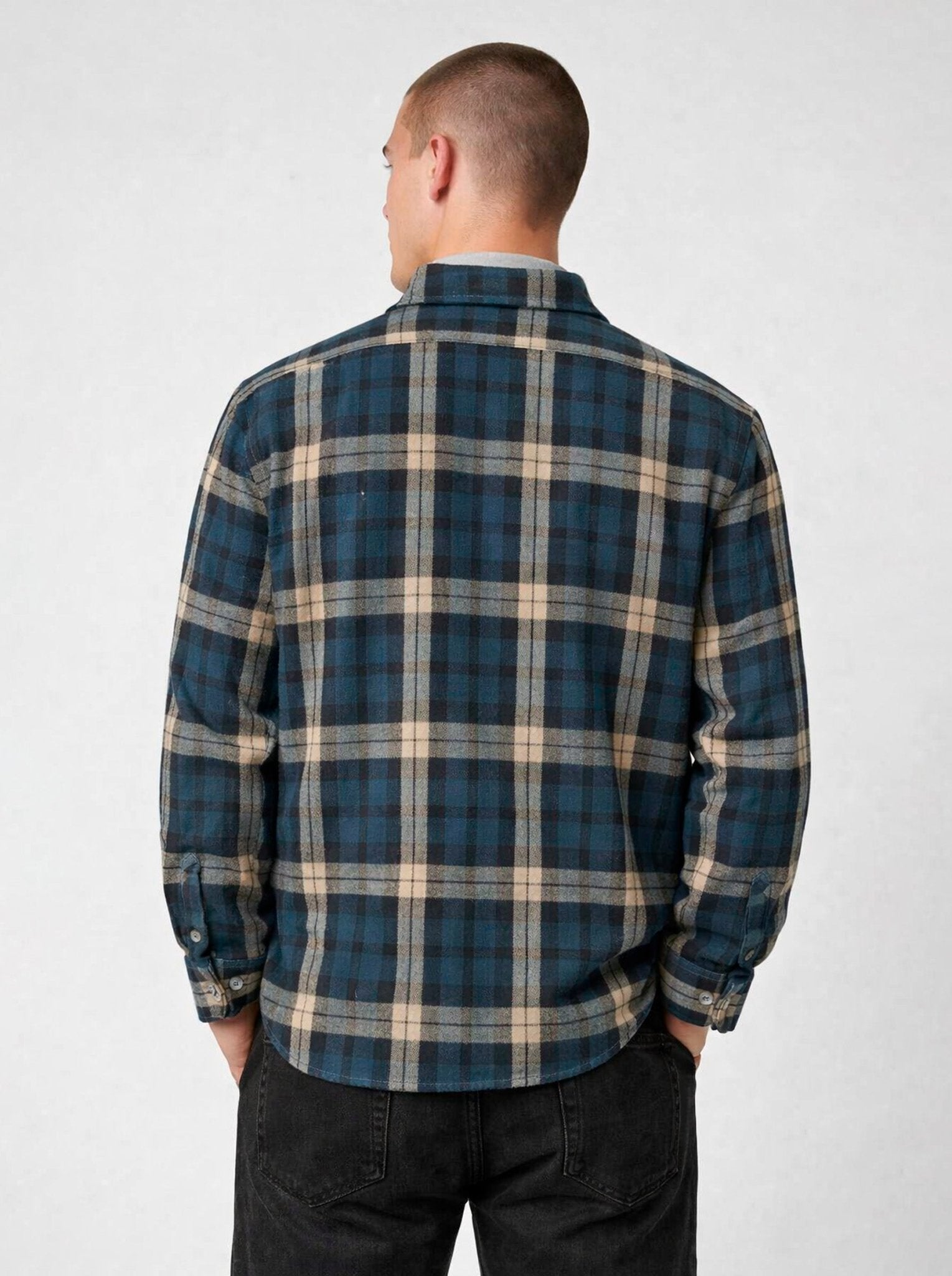 Manchester Camisa Lana en Cuadros - Manchester