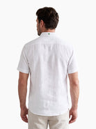 Manchester Camisa Lino Mundial 2026 Manga Corta - Frescura Tipo Guayabera - Manchester