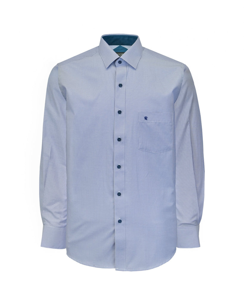 Manchester Camisa Regular Fit en Algodón - Poliéster - Manchester