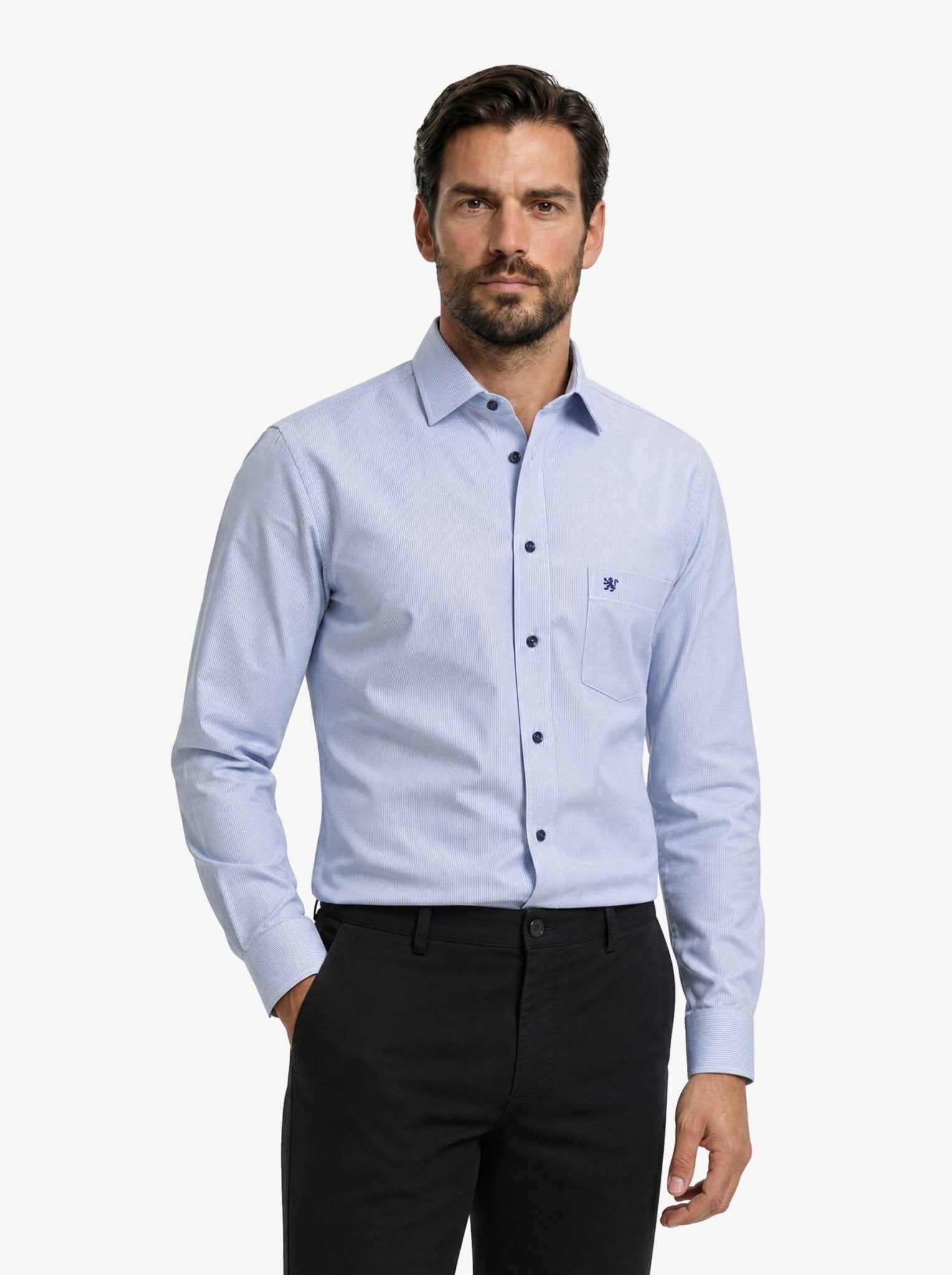 Manchester Camisa Regular Fit en Algodón-Poliéster - Manchester