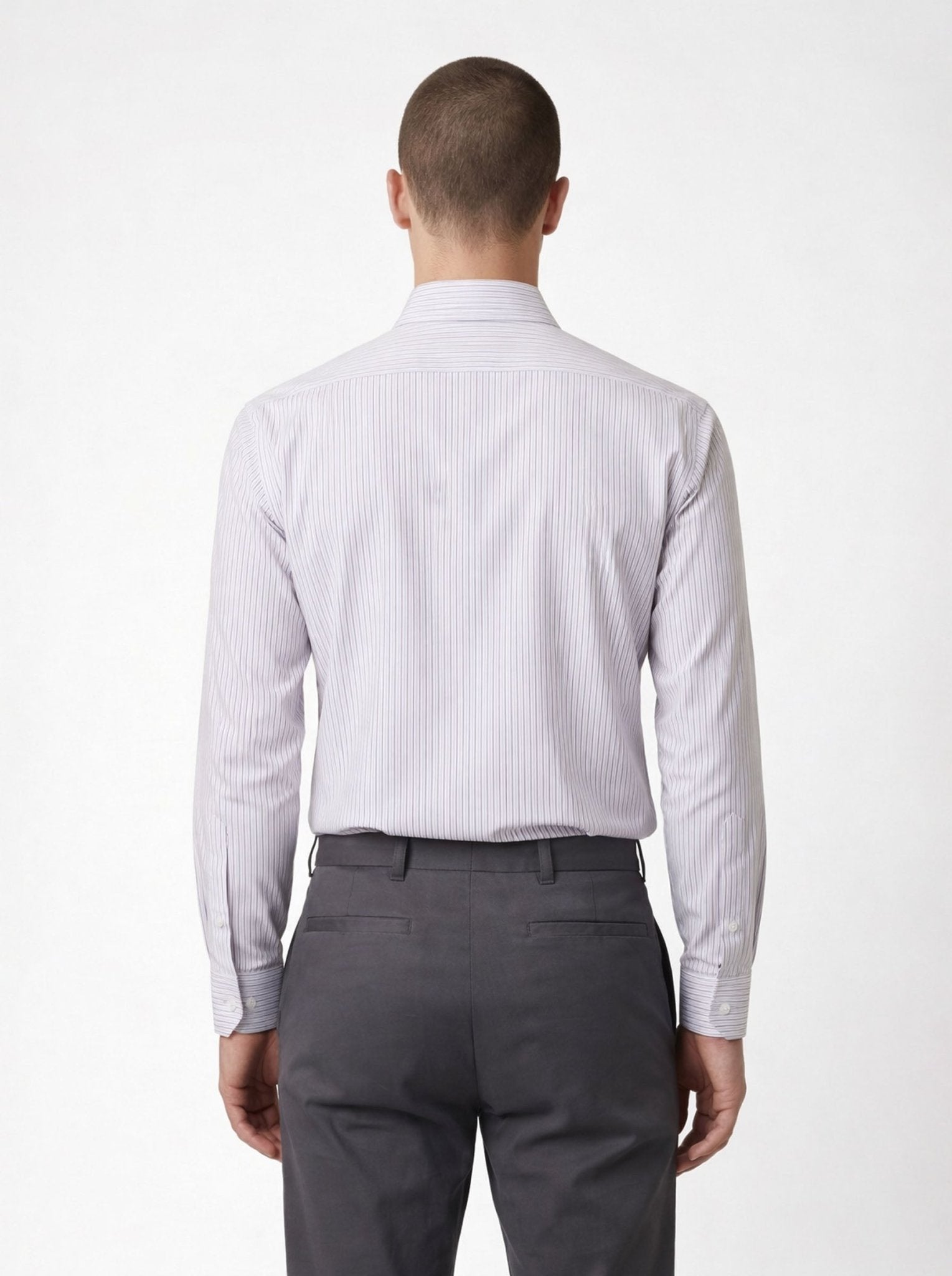 Manchester Camisa Slim Fit Vestir Poliéster y Algodón - Manchester
