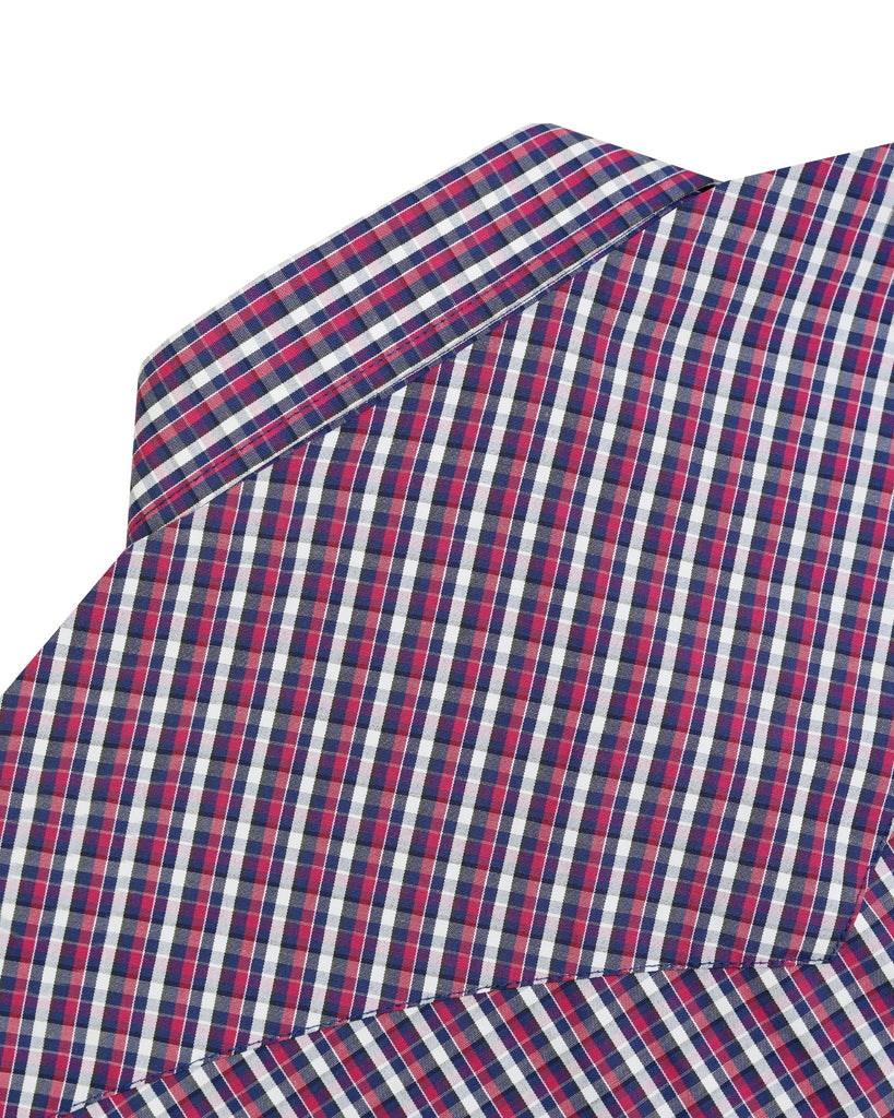 Manchester Camisa Vaquera Cuadros Algodón - Poliéster Manga Larga - Manchester