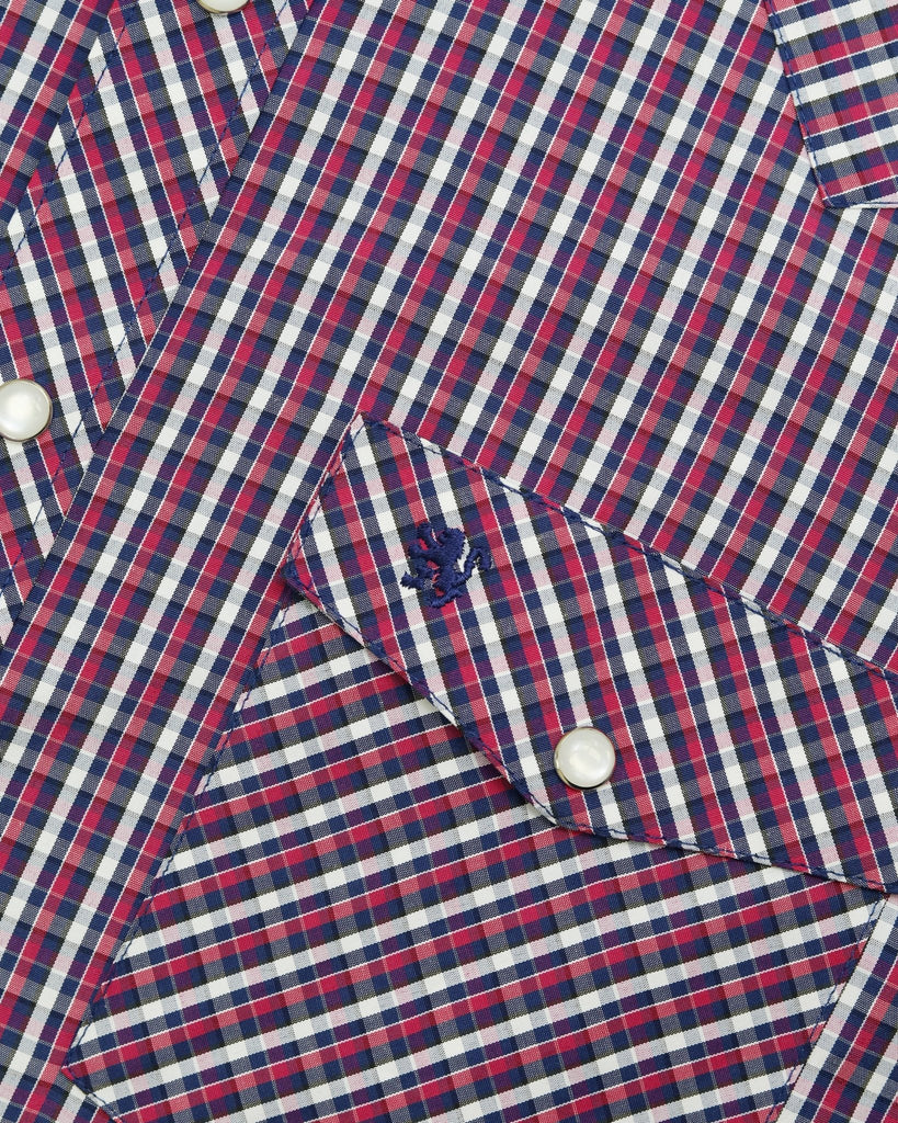 Manchester Camisa Vaquera Cuadros Algodón - Poliéster Manga Larga - Manchester