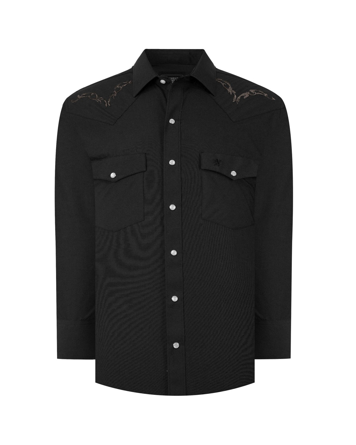 Manchester Camisa Vaquera Lisa Dos Bolsillos Manga Larga - Manchester