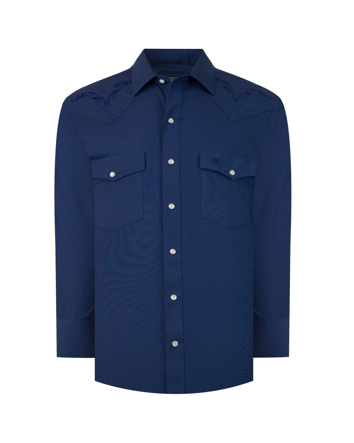 Manchester Camisa Vaquera Lisa Dos Bolsillos Manga Larga - Manchester