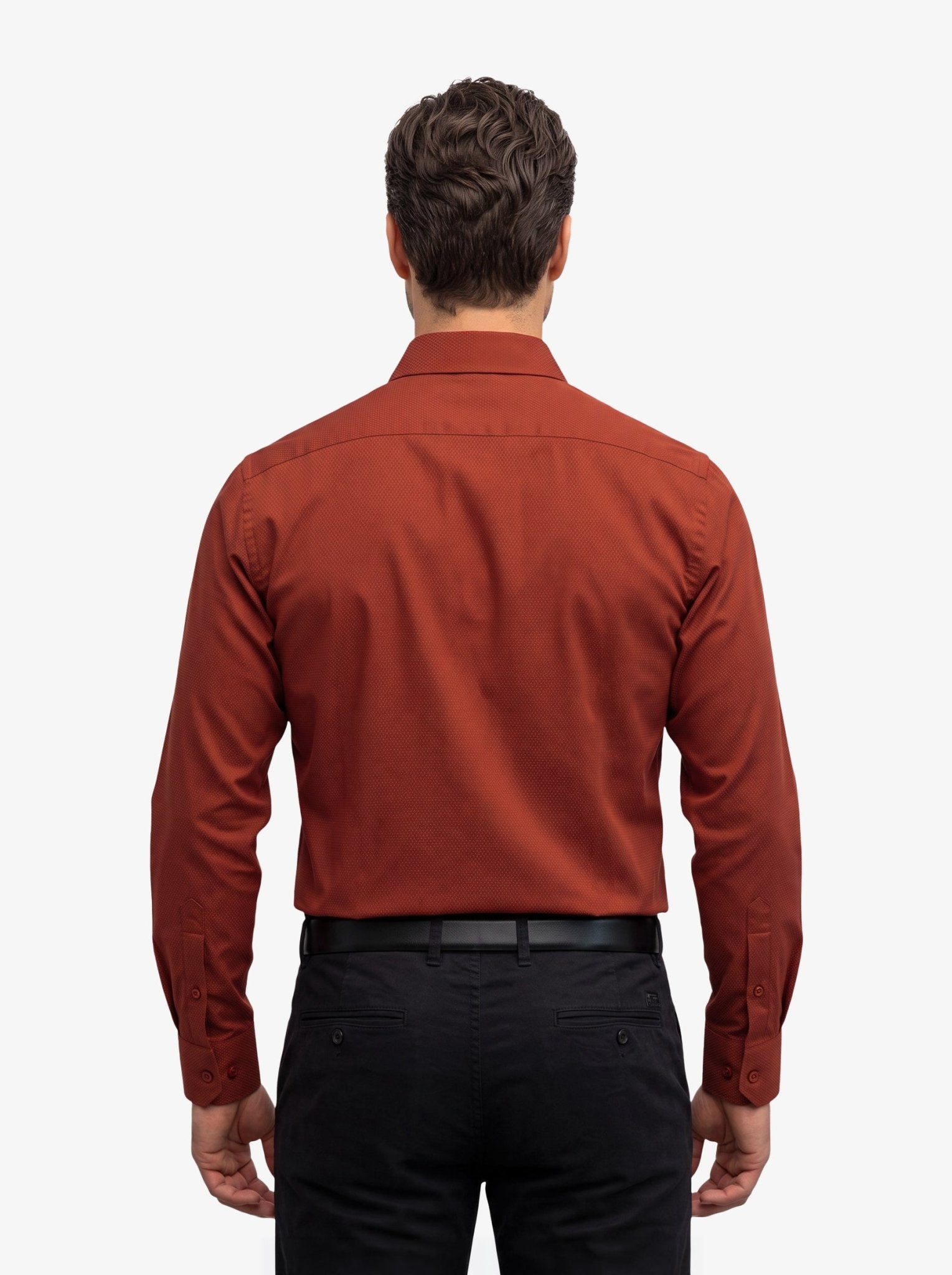 Manchester Camisa Vestir Algodón-Poliéster Diseño Liso Manga Larga - Manchester