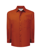 Manchester Camisa Vestir Algodón - Poliéster Diseño Liso Manga Larga - Manchester