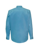 Manchester Camisa Vestir Algodón - Poliéster - Manga Larga - Manchester