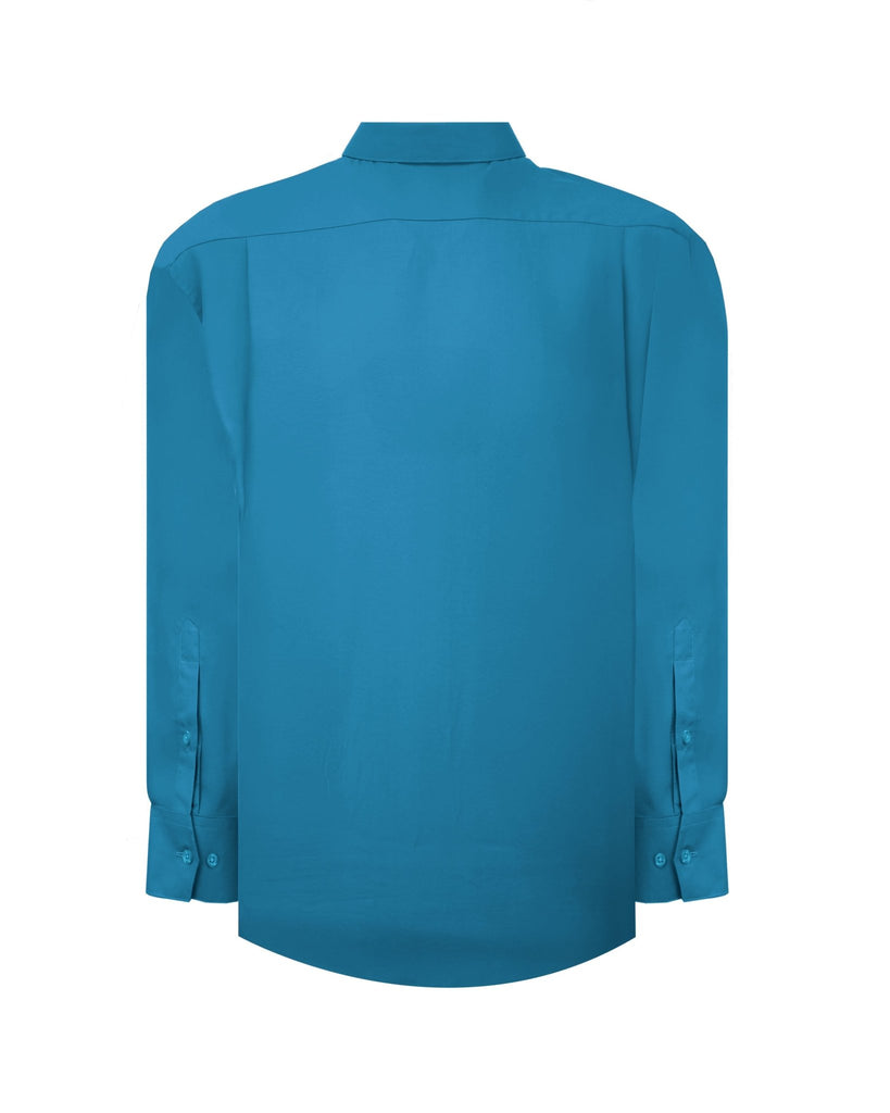 Manchester Camisa Vestir Algodón - Poliéster - Manga Larga - Manchester