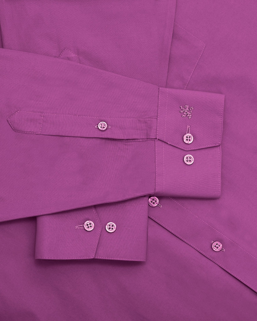 Manchester Camisa Vestir Algodón - Poliéster - Manga Larga - Manchester