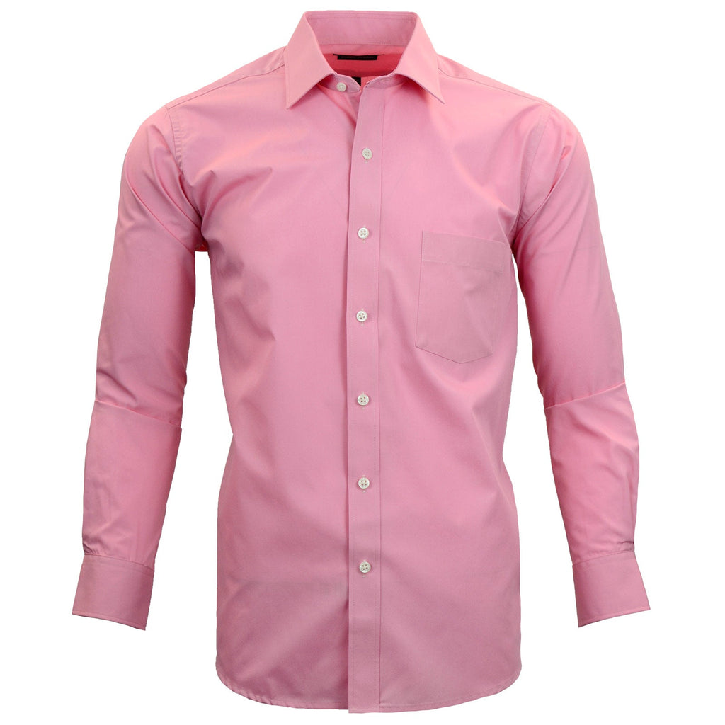 Manchester Camisa Vestir Algodón - Poliéster - Manga Larga - Manchester