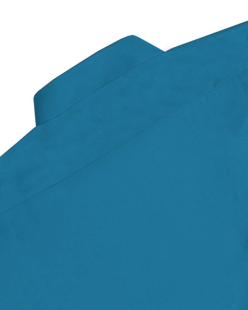 Manchester Camisa Vestir Algodón - Poliéster - Manga Larga - Manchester