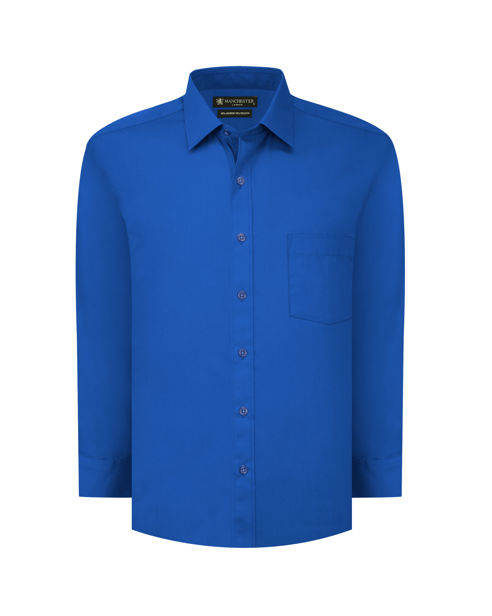Manchester Camisa Vestir Algodón-Poliéster - Manga Larga - Manchester