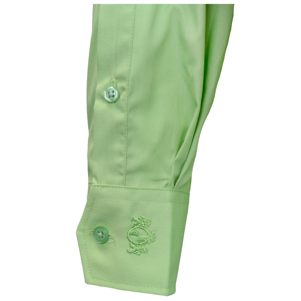 Manchester Camisa Vestir Algodón - Poliéster - Manga Larga - Manchester