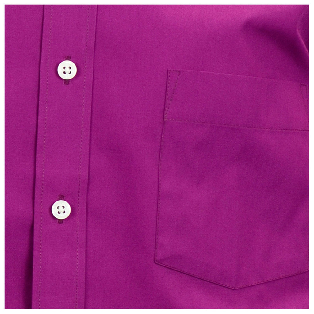 Manchester Camisa Vestir Algodón - Poliéster - Manga Larga - Manchester